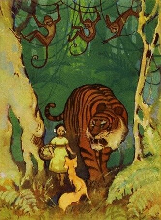 Смотреть Девочка в джунглях (1956) онлайн в HD качестве 720p